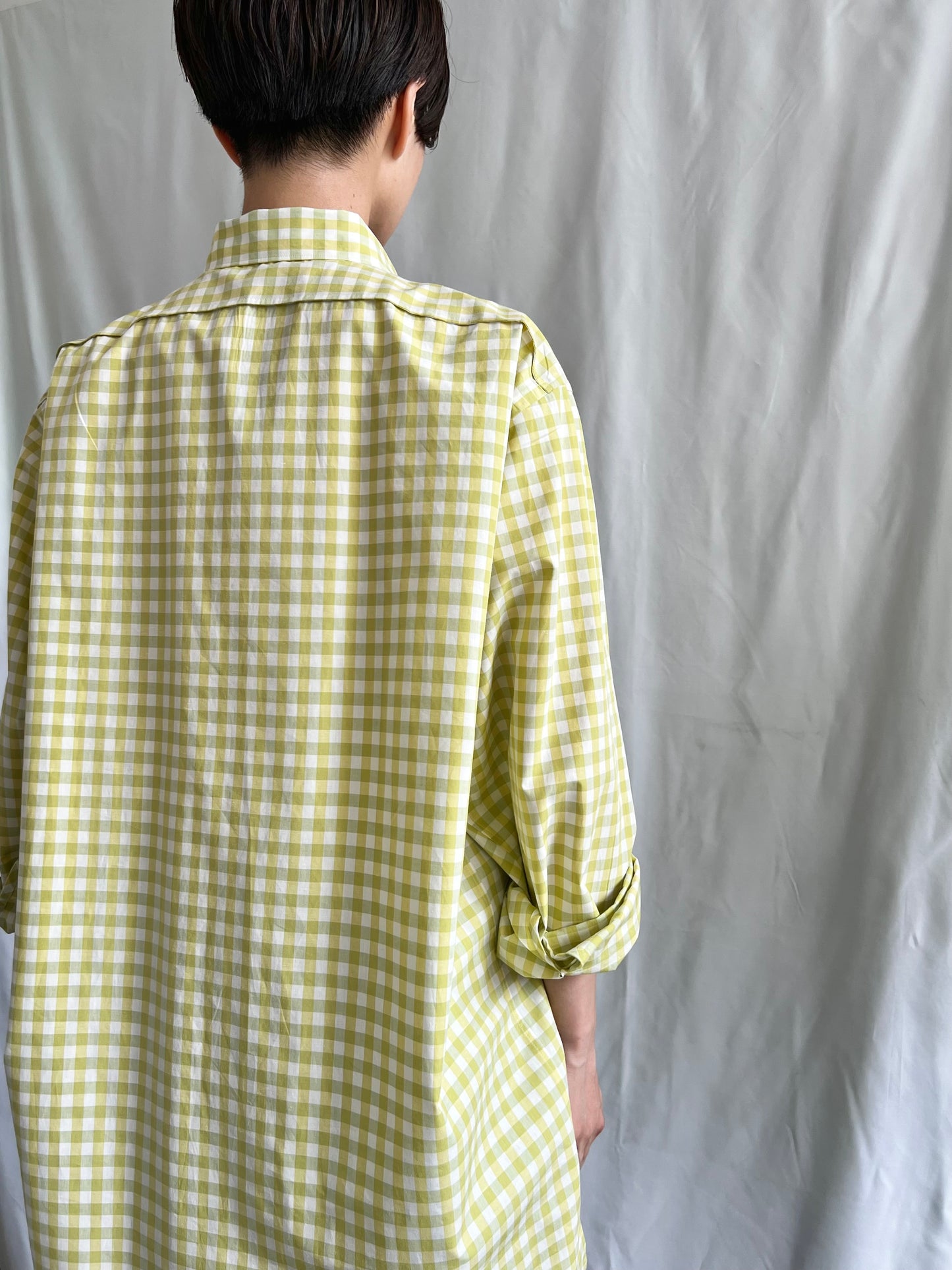 Single Yoke Shirt Cotton Linen