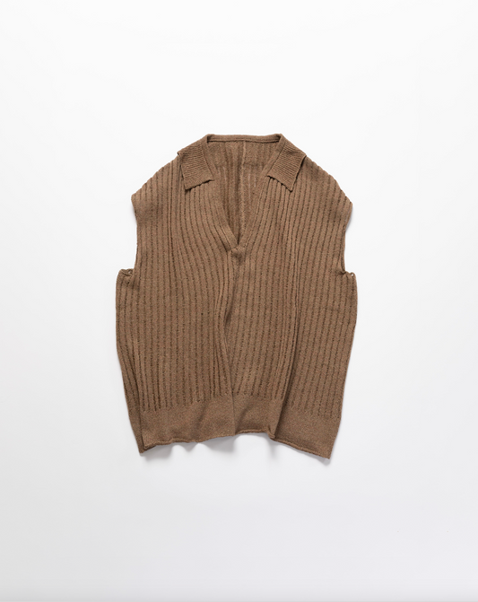 24SS: Harinuki knit vest