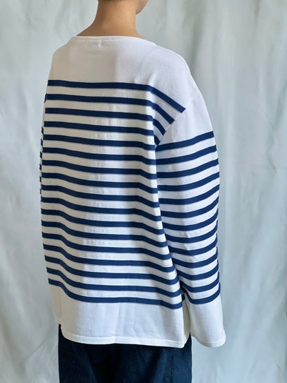 Bibendum Shirt 〈2 color border〉
