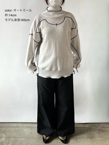 〈受注：10月中旬お届け〉Previous Sweater