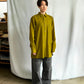 Single yoke shirt〈wool Gaze〉