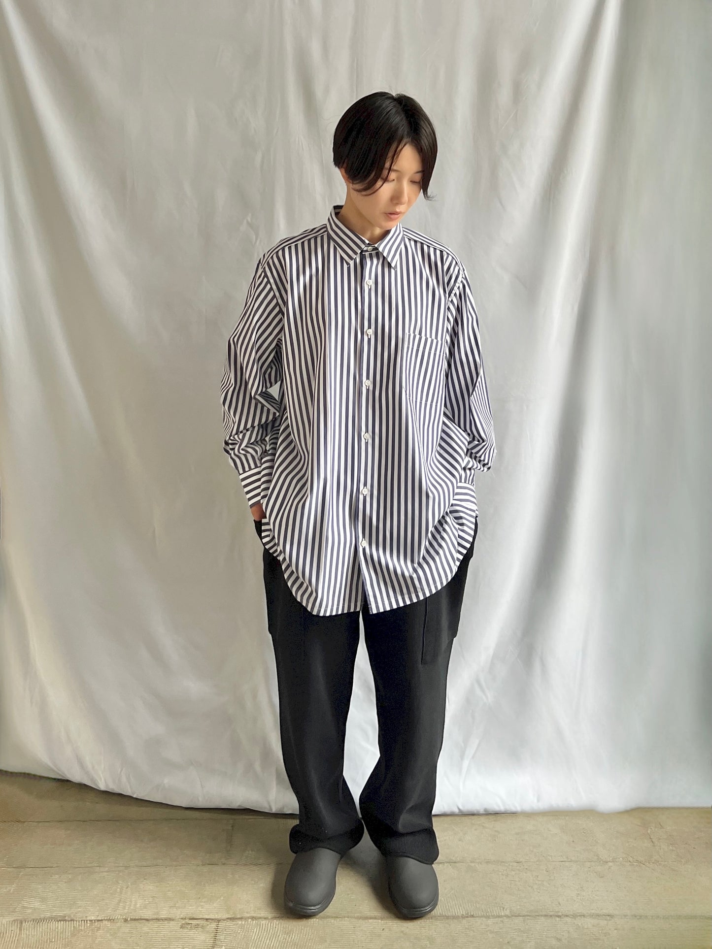 Single Yoke Shirt Cotton Broad