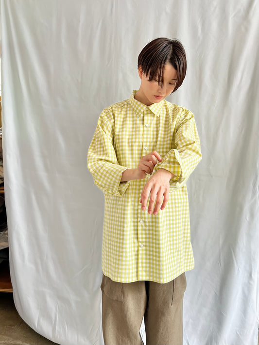 Single Yoke Shirt Cotton Linen