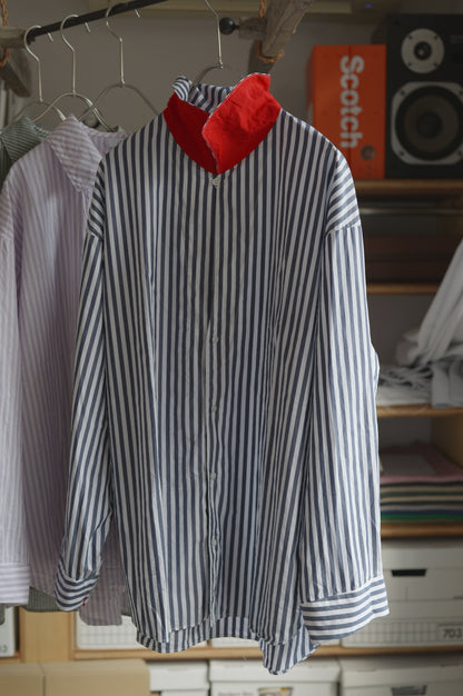 〈ORDER〉Open collar flat shirt お届け10月末