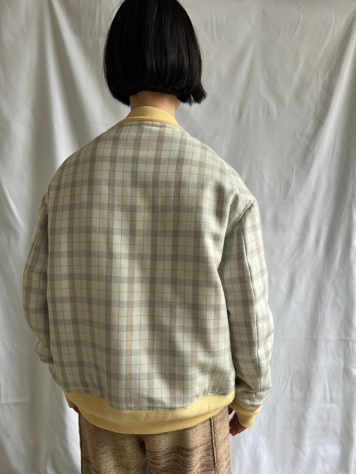 Reversible Rib Blouson DASHING TWEED